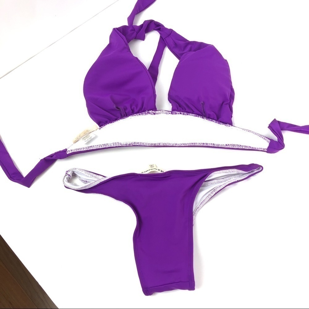 NWOT Moondance purple bling bikini - Picture 5 of 5
